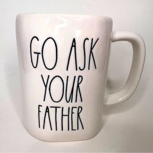 Rae Dunn Go Ask Your Father Mug Artisan Collection